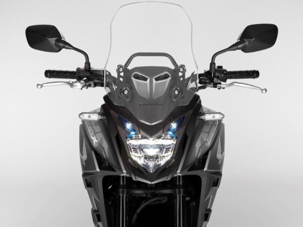 Honda CB500X 2019 Matt Gunpowder Black Metallic headlight