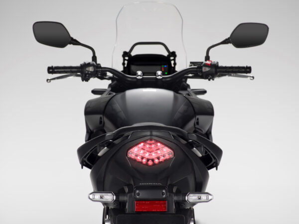 Honda CB500X 2019 Matt Gunpowder Black Metallic taillight