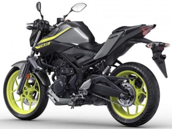 Yamaha MT-03 2018 back