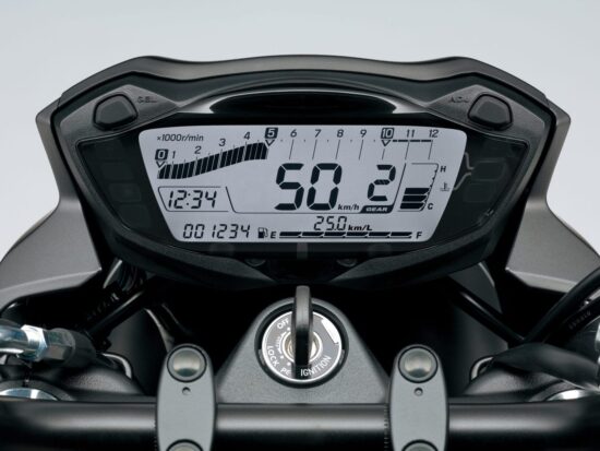 Suzuki SV650 dashboard