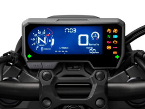 Honda CB650r 2022 dashboard