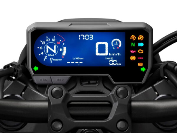 Honda CB650r 2022 dashboard