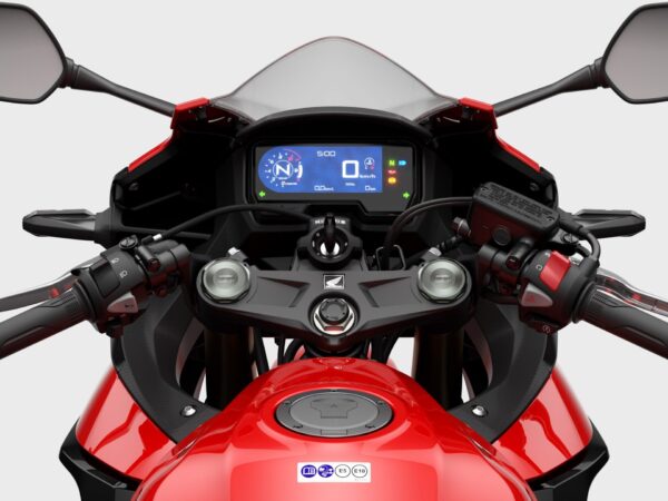 Honda CBR500R 2022 cockpit