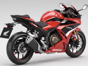 Honda CBR500R 2022 Grand Prix Red back3
