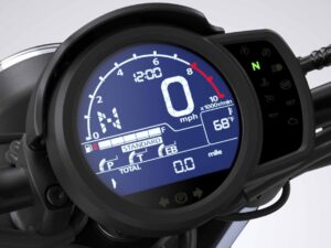 2021 Honda Rebel 1100 dashboard