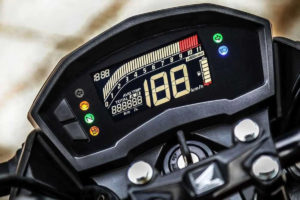 Honda CB250F Twister ABS 2020 dashboard