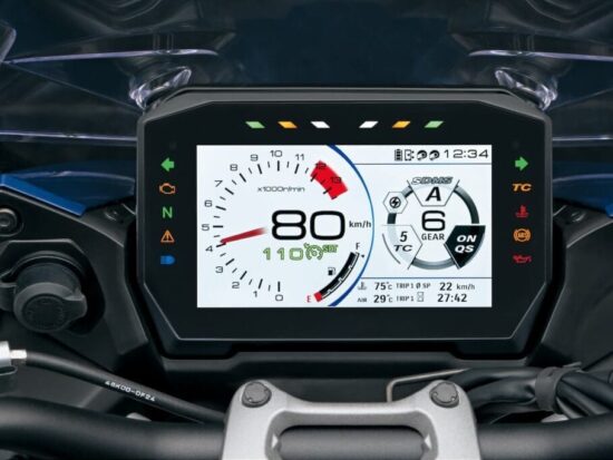 Suzuki GSX-S1000GT 2022 dashboard