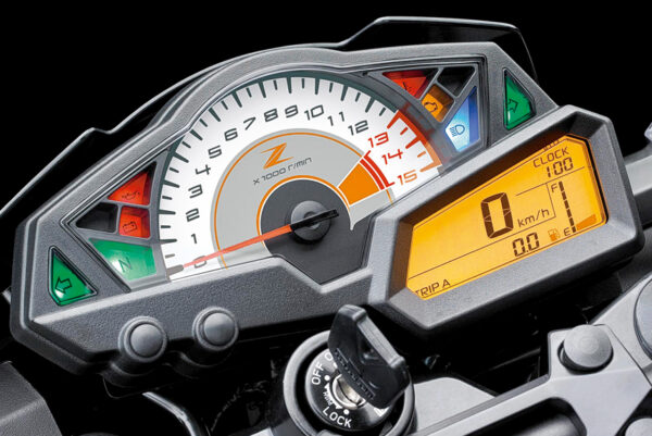 Kawasaki Z300 2015 dashboard