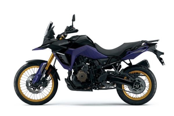 Suzuki V-Strom 800DE 2024 Glass Sparkle Black left side