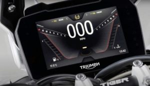 Triumph Tiger 900 2020 dashboard