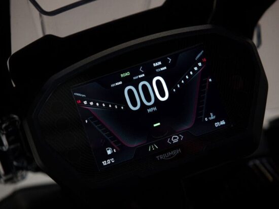 Triumph Tiger 850 Sport 2021 dashboard