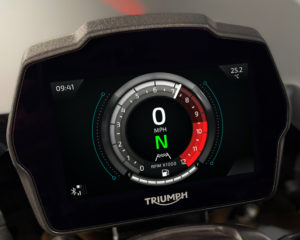Triumph Speed Triple 1200 RS 2021 dashboard