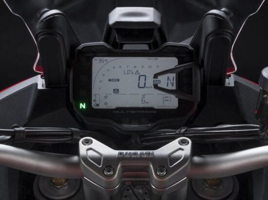 Ducati Multistrada V2 2022 dashboard