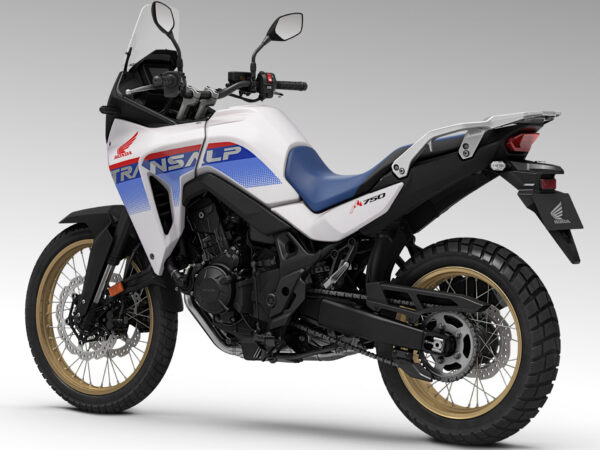Honda XL750 Transalp 2025 Ross White Tricolor back