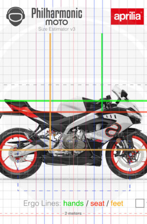 Aprilia RS 457 2024 white