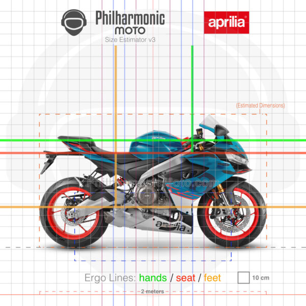 Aprilia RS 660 2025 Blue Marlin