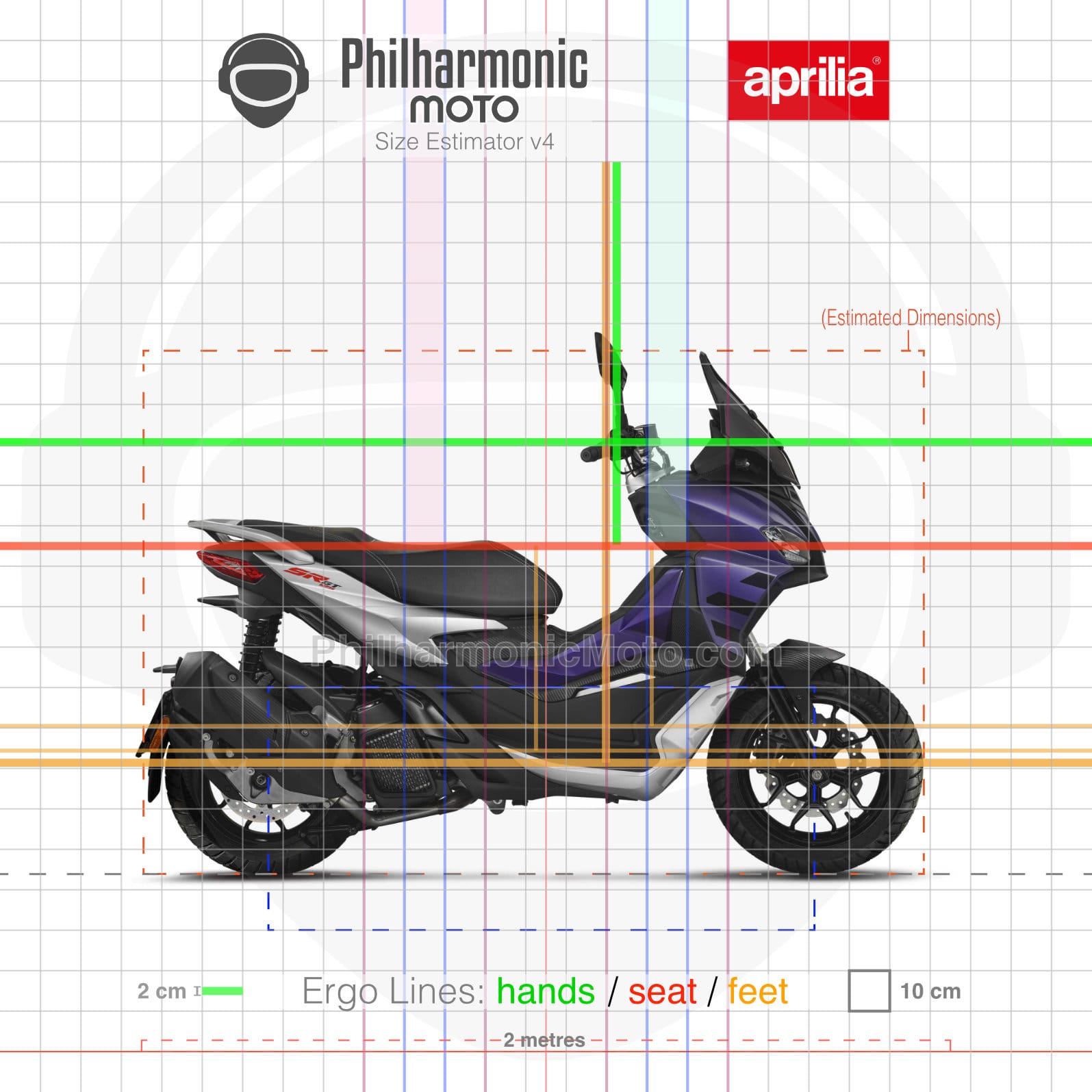 Aprilia SR GT 125 2022 Infinity Blue