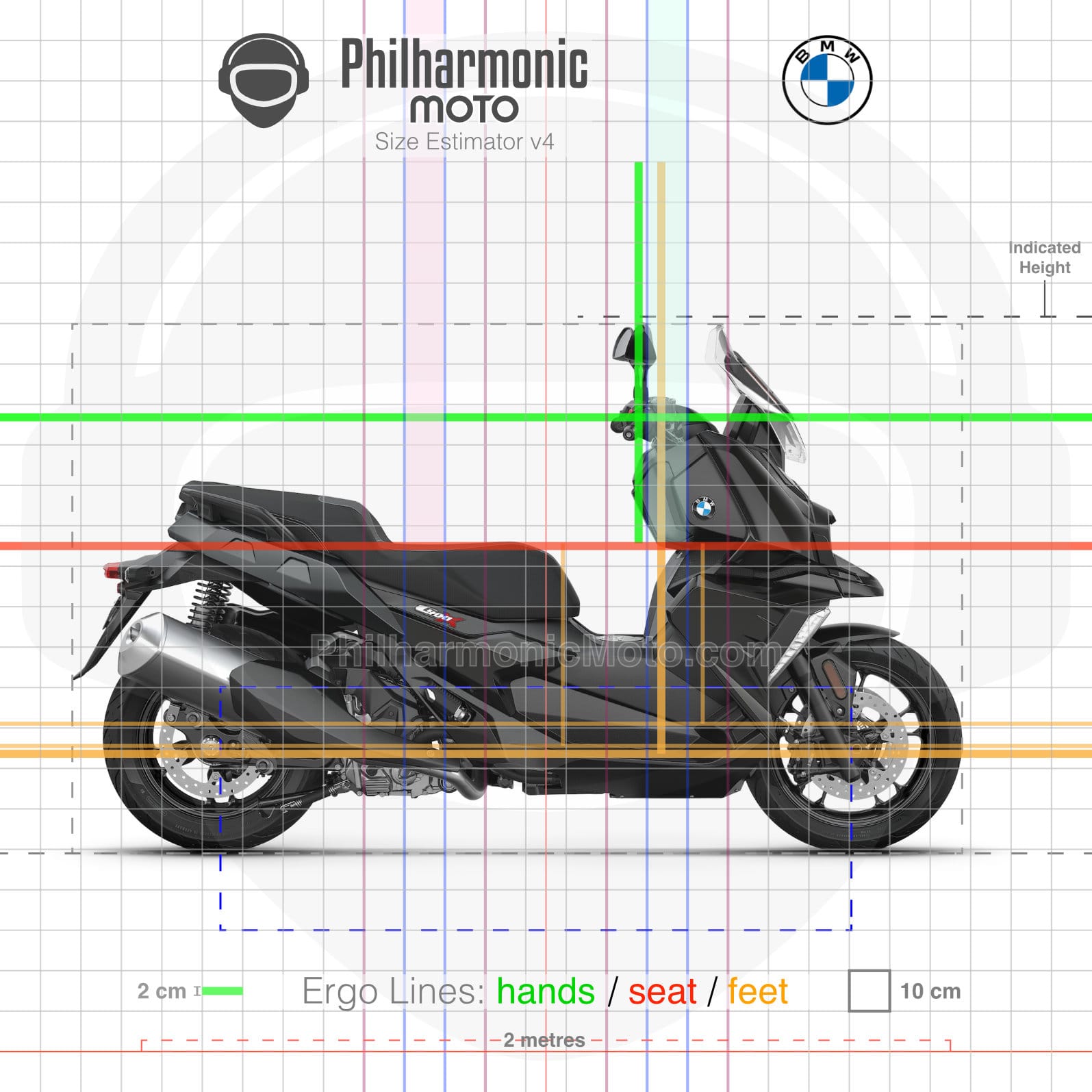 BMW C 400 X 2025 Blackstorm Metallic