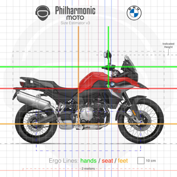 BMW F 850 GS 2023. Racing Red