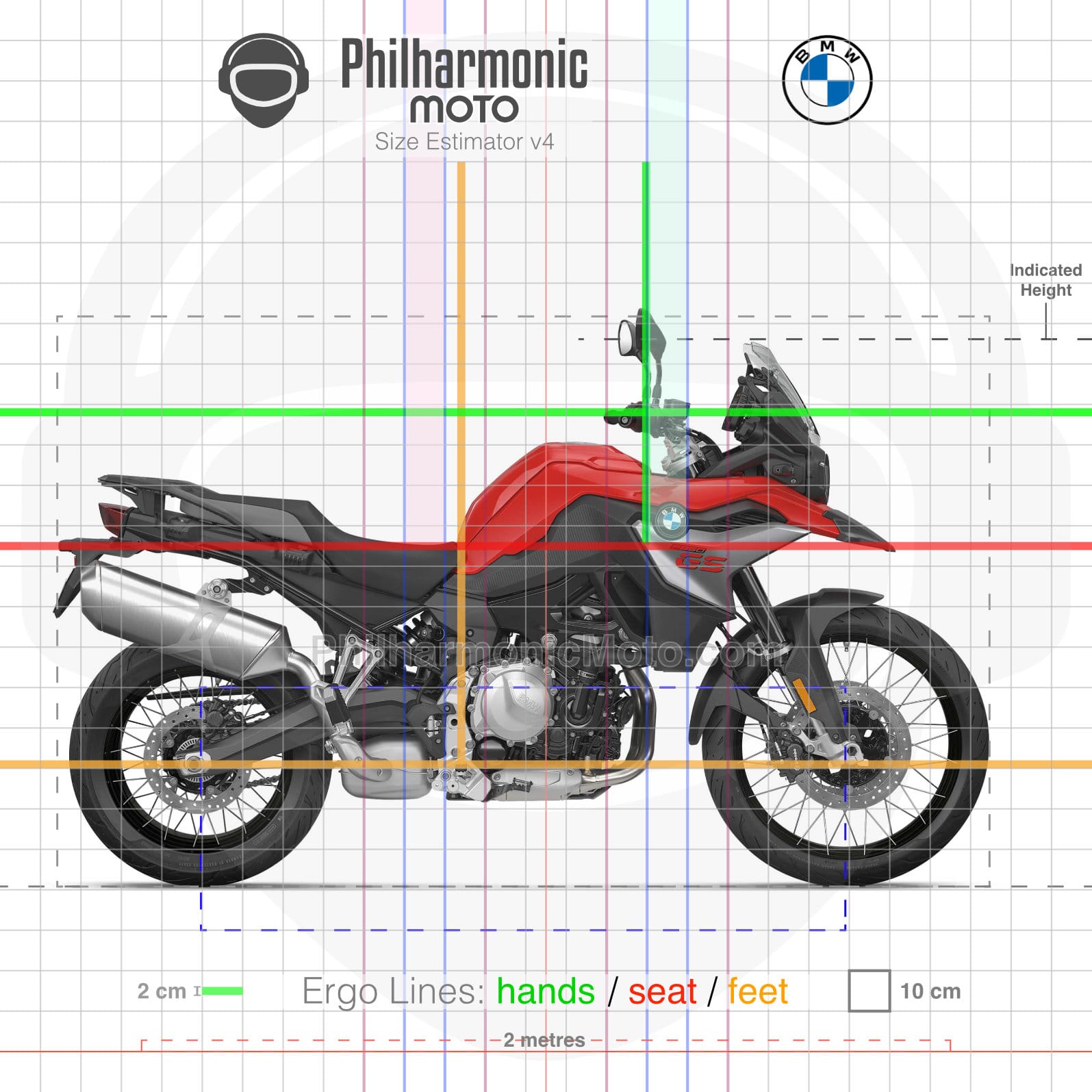 BMW F 850 GS 2023. Racing Red