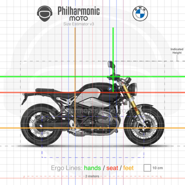 BMW RNineT 2021 Blackstorm metallic brushed aluminium