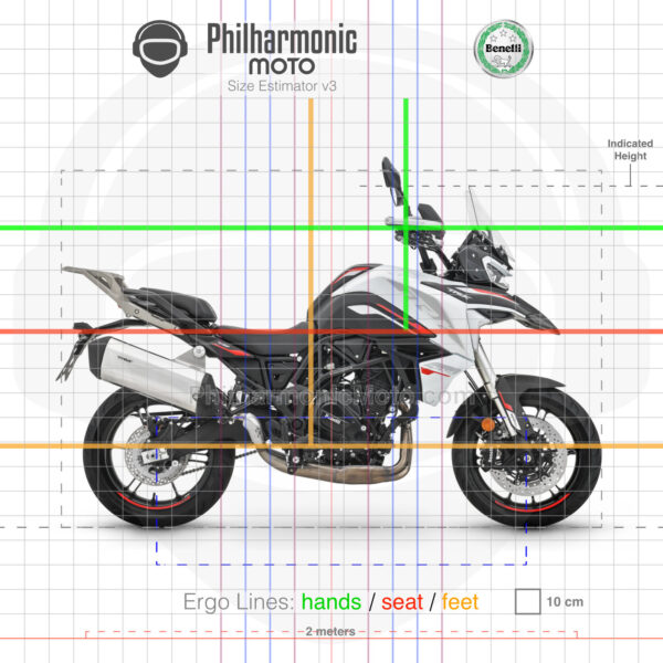 Benelli TRK 702 2024 Pearl White