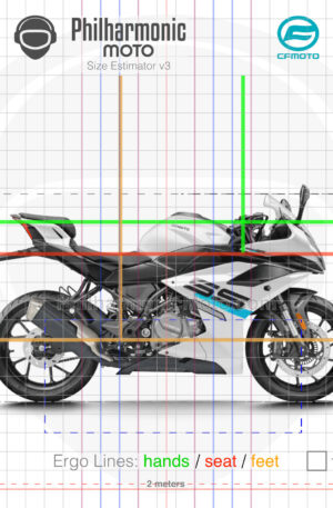 CFMoto 300SS 2024 Nebula White