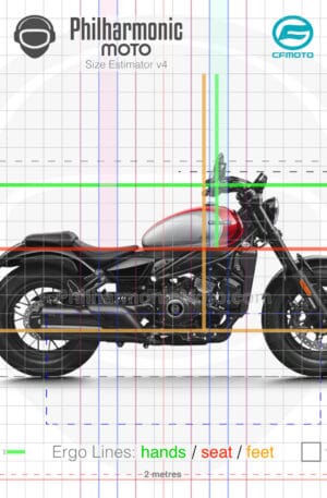 CFMoto 450CL-C 2024 Bordeaux Red