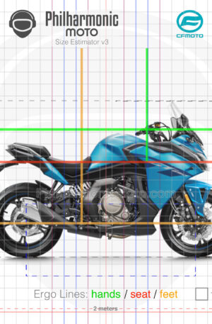 CFMoto 650GT 2019 blue