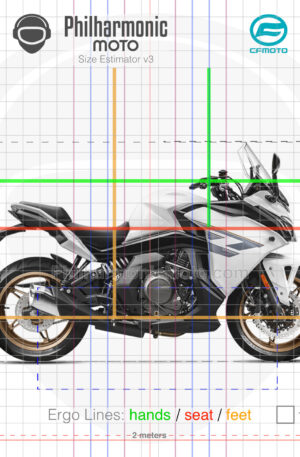 CFMoto 650GT 2023 Nebula White