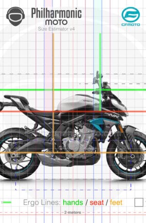 CFMoto 675NK 2025 Glacier White sev3