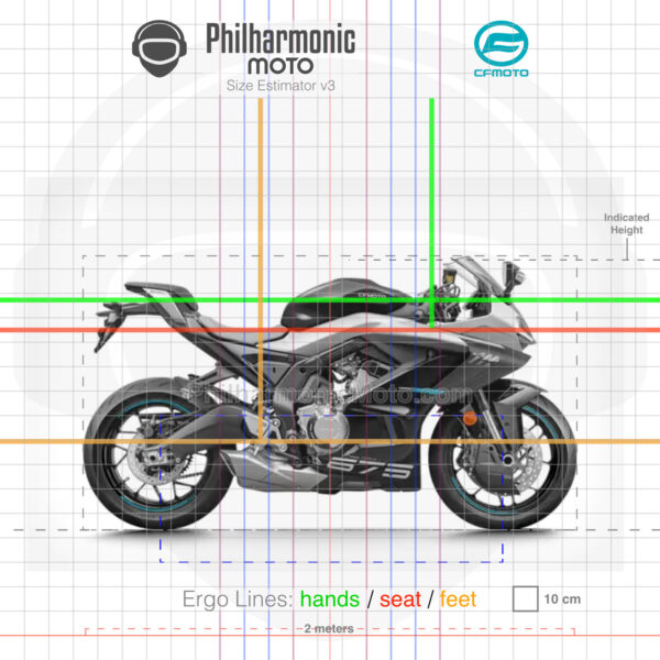 CFMoto 675SS 2025 black
