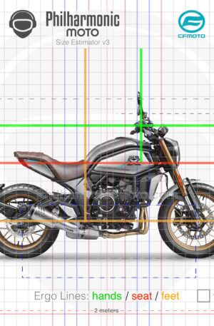CFMoto 700CL-X Heritage 2023 Coal Grey