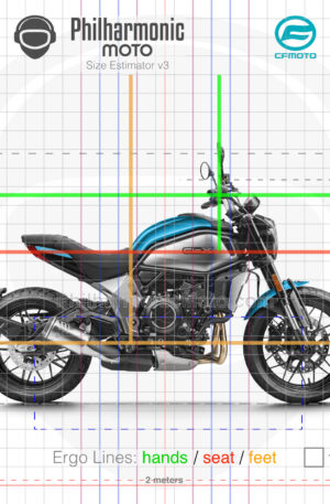 CFMoto 700CL-X Heritage 2024 Zephyr Blue
