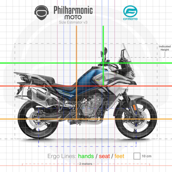 CFMoto 800MT Sport 2023 blue