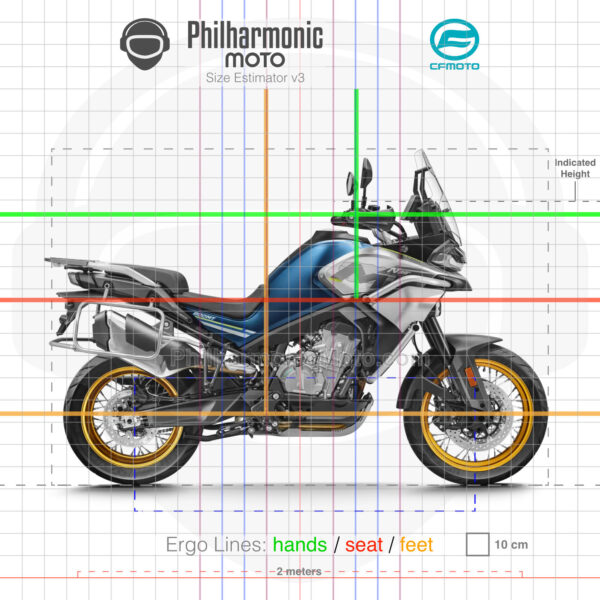 CFMoto 800MT Touring 2024 Twilight Blue