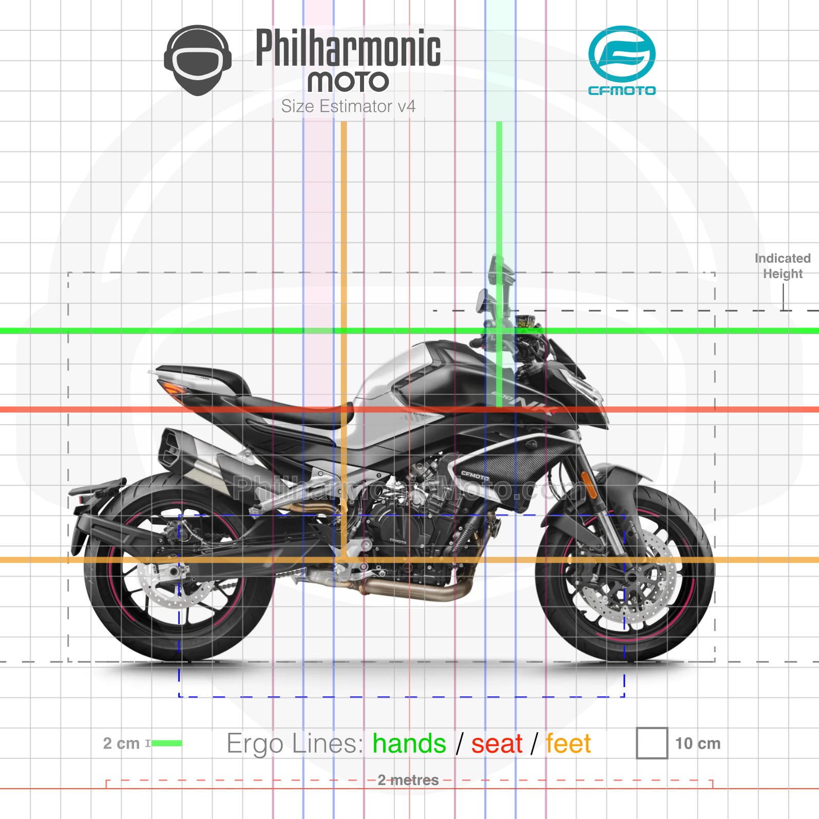 CFMoto 800NK Sport 2023 Nebula White