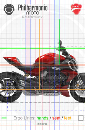 Ducati Diavel V4 2023 red