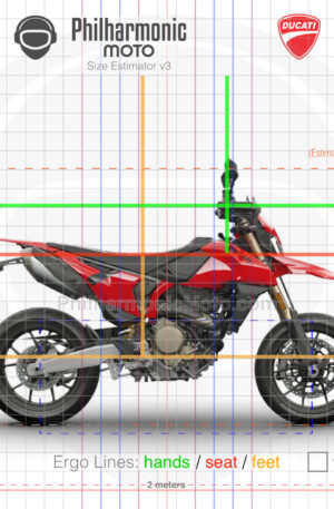 Ducati Hypermotard 698 Mono 2024 Red