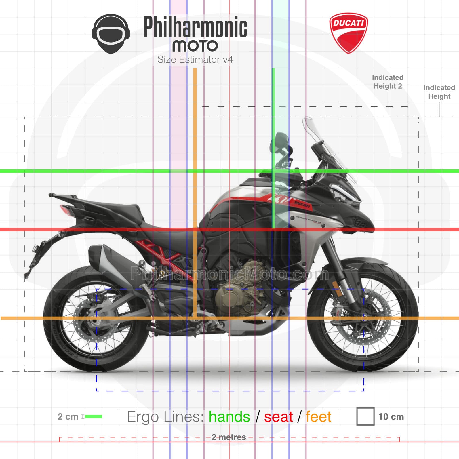 Ducati Multistrada V4 Rally 2023 Brushed Aluminium & Matt Black