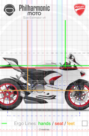 Ducati Panigale V2 2023 White Rosso Livery