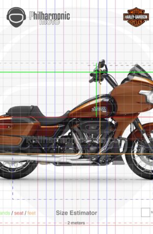 Harley-Davidson CVO Road Glide 2023 Whiskey Neat w Raven Metallic
