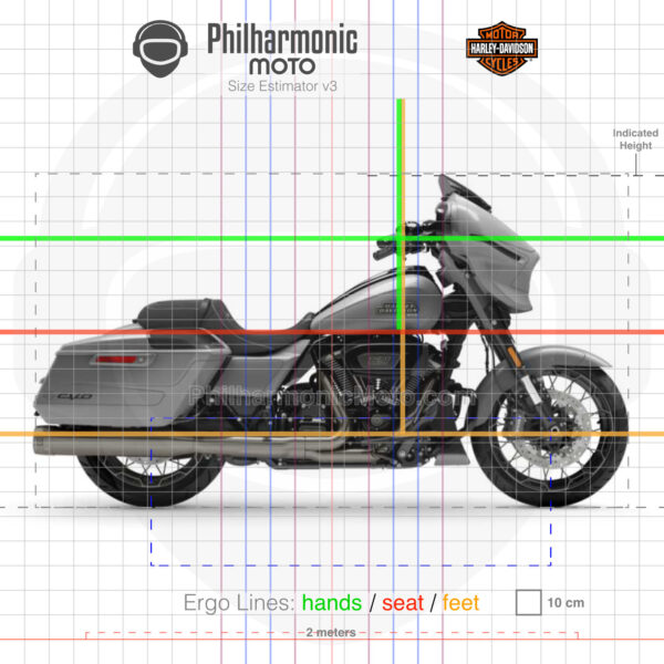 Harley-Davidson CVO Street Glide 2023 Dark Platinum w Pinstripe