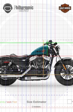 Harley-Davidson Forty-Eight 2021 blue