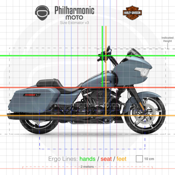 Harley-Davidson Road Glide 2024 Sharkskin Blue Black