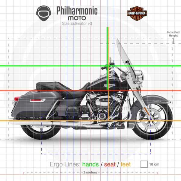 Harley-Davidson Road King 2022 Gauntlet Gray Metallic Vivid Black