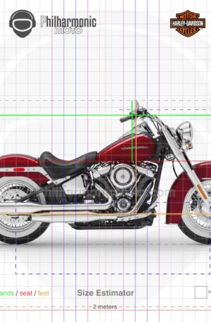 Harley-Davidson Softail Deluxe 2020 red