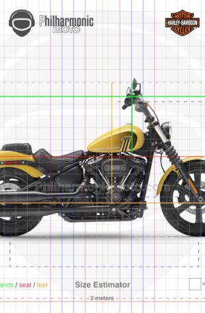 Harley-Davidson Street Bob 114 2023 Industrial Yellow