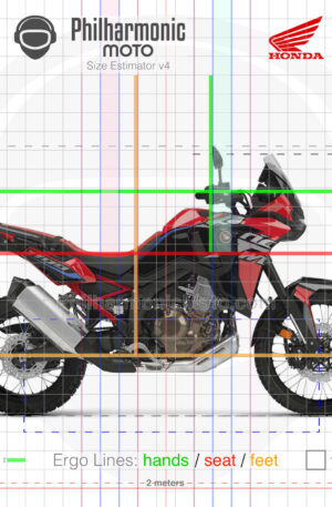 Honda Africa Twin 2022 Grand Prix Red