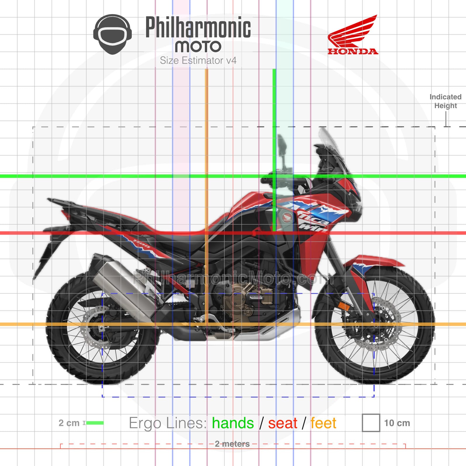 Honda Africa Twin ES (2024+) Specs and ergonomics